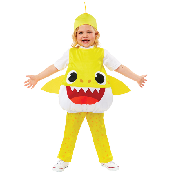 Παιδική στολή Baby Shark yellow baby κίτρινο 9913322 Αποκριάτικα 