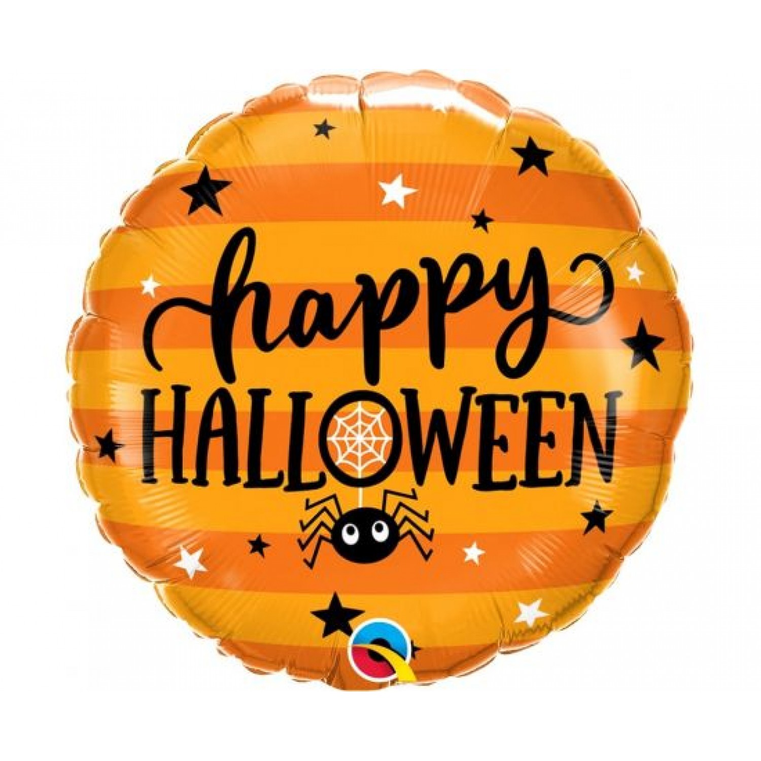 Μπαλόνι Φοιλ Happy Halloween Spiders & Stars 46εκ - Αράχνη 019717 Αποκριάτικα 