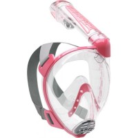 Μάσκα Full Face Cressi Duke Dry Clear/Pink M/L XDT010040 Καλοκαιρινά